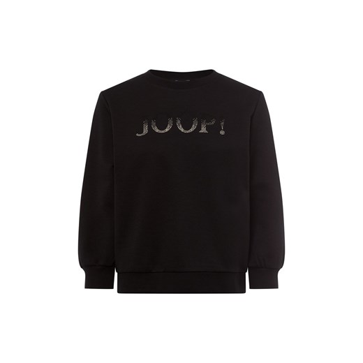 JOOP! Bluza damska - Tamila Kobiety Bawełna czarny jednolity ze sklepu vangraaf w kategorii Bluzy damskie - zdjęcie 177788935