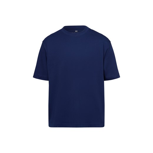 Nils Sundström Koszulka męska Mężczyźni Bawełna indygo jednolity ze sklepu vangraaf w kategorii T-shirty męskie - zdjęcie 177788949