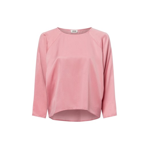 Drykorn Bluzka damska - Nialini Kobiety brudny róż jednolity ze sklepu vangraaf w kategorii Bluzki damskie - zdjęcie 177789035