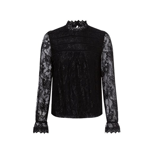 More & More Bluzka damska Kobiety czarny wypukły wzór tkaniny ze sklepu vangraaf w kategorii Bluzki damskie - zdjęcie 177789379