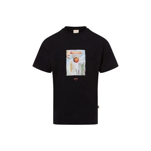 BLKVIS Koszulka męska Mężczyźni Bawełna czarny wzorzysty ze sklepu vangraaf w kategorii T-shirty męskie - zdjęcie 177789435