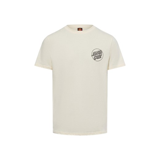 Santa Cruz Koszulka męska Mężczyźni Bawełna écru jednolity ze sklepu vangraaf w kategorii T-shirty męskie - zdjęcie 177789446