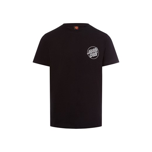 Santa Cruz Koszulka męska Mężczyźni Bawełna czarny jednolity ze sklepu vangraaf w kategorii T-shirty męskie - zdjęcie 177789447