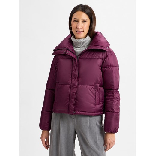 HUGO Damska kurtka pikowana - Fary-2 Kobiety Sztuczne włókno bakłażanowy L promocja vangraaf