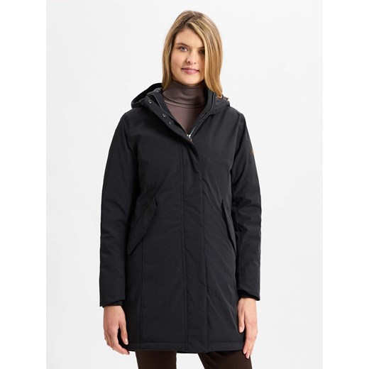 Camel Active Parka damska Kobiety czarny jednolity ze sklepu vangraaf w kategorii Kurtki damskie - zdjęcie 177789969