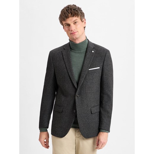 Andrew James New York Kurtka męska z zawartością wełny Mężczyźni Regular Fit Andrew James New York 60 okazja vangraaf