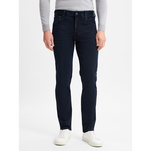 Tommy Hilfiger Dżinsy - Denton Mężczyźni Bawełna dark stone jednolity ze sklepu vangraaf w kategorii Jeansy męskie - zdjęcie 177790215