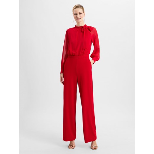 Swing Kombinezon damski Kobiety czerwony jednolity ze sklepu vangraaf w kategorii Kombinezony damskie - zdjęcie 177790268