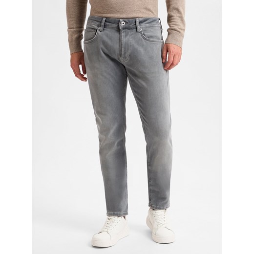 Pepe Jeans Dżinsy - Stanley Mężczyźni Bawełna jasny szary jednolity ze sklepu vangraaf w kategorii Jeansy męskie - zdjęcie 177790327