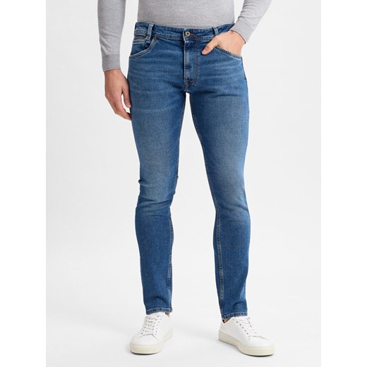 Pepe Jeans Dżinsy - Spike Mężczyźni light stone jednolity ze sklepu vangraaf w kategorii Jeansy męskie - zdjęcie 177790328