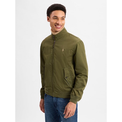 Polo Ralph Lauren Bluza męska Mężczyźni Bawełna oliwkowy jednolity ze sklepu vangraaf w kategorii Bluzy męskie - zdjęcie 177790645
