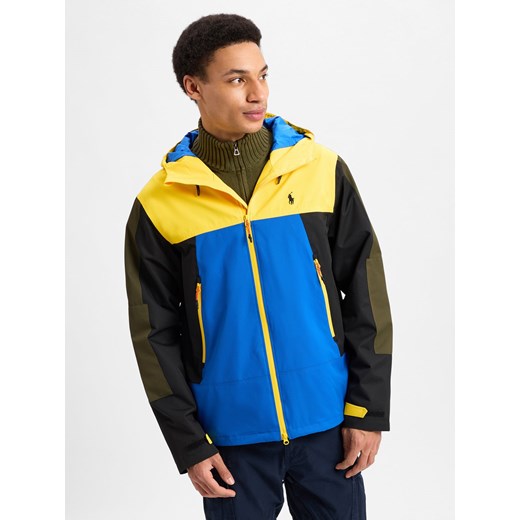 Polo Ralph Lauren Bluza męska - Eastland Mężczyźni Sztuczne włókno żółty jednolity ze sklepu vangraaf w kategorii Bluzy męskie - zdjęcie 177790656