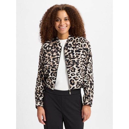 More & More Bluza damska Kobiety wiskoza beżowy wzorzysty More & More 42 vangraaf