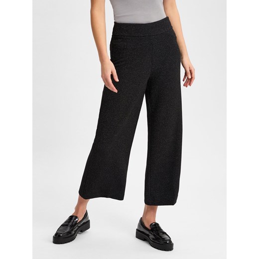 Opus Damskie spodnie materiałowe - Misha festive Kobiety czarny marmurkowy Opus 42 vangraaf