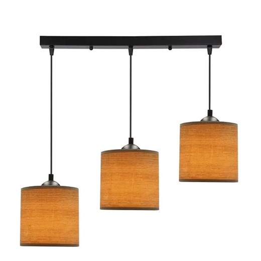 Potrójna lampa wisząca na listwie - V176-Onagi Lumes One Size Edinos.pl