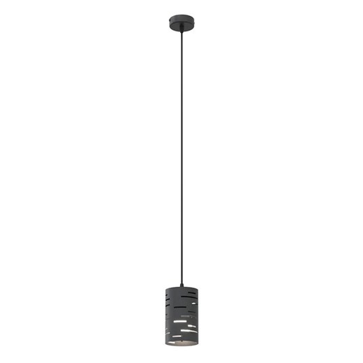 Czarna nowoczesna lampa wisząca z tubą - D145-Zubro Lumes One Size Edinos.pl