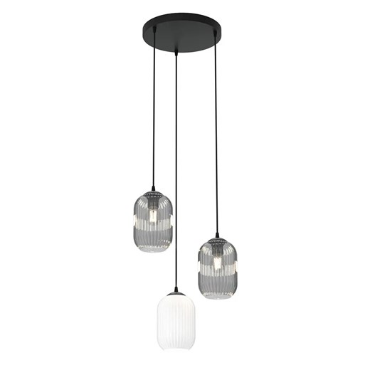 Nowoczesna lampa wisząca ze szklanymi kloszami - 12X D163 N3-D46 ze sklepu Edinos.pl w kategorii Lampy wiszące - zdjęcie 177792505
