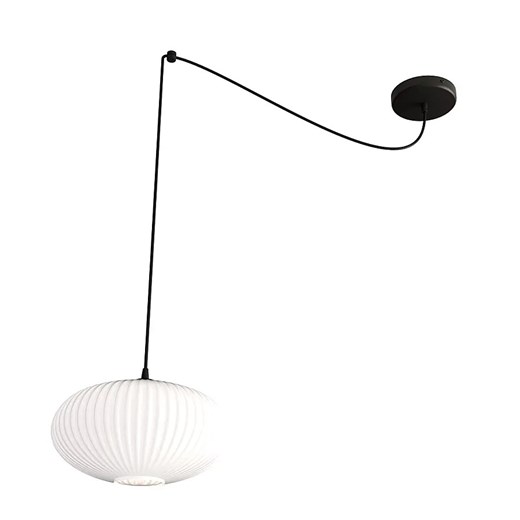 Nowoczesna lampa wisząca pająk z mlecznym kloszem - D169 B5-S43 ze sklepu Edinos.pl w kategorii Lampy wiszące - zdjęcie 177792536
