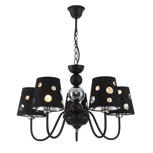 Czarna nowoczesna lampa wisząca 4X D221 K4-P62 ze sklepu Edinos.pl w kategorii Lampy wiszące - zdjęcie 177792848
