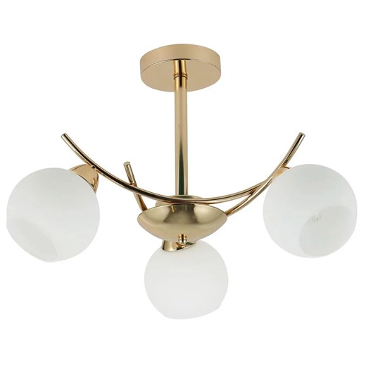 Złota nowoczesna lampa wisząca - D248-Ilumox Candellux One Size Edinos.pl