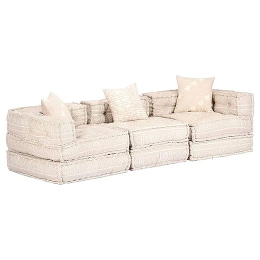 Trzyosobowa beżowa sofa modułowa - Montanex 5D ze sklepu Edinos.pl w kategorii Sofy i kanapy - zdjęcie 177793686