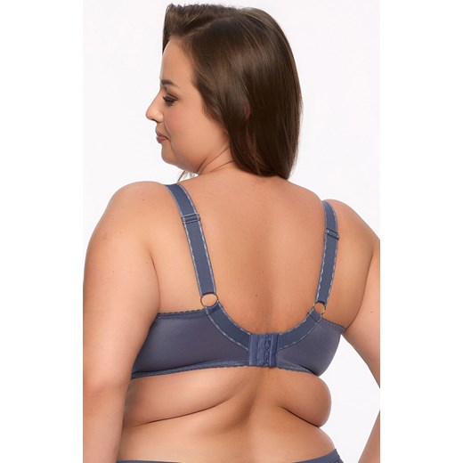 biustonosz półusztywniany semi-soft jeans Sonia Maxi Art.1058, Kolor jeans, Rozmiar 95G, Gaia ze sklepu Intymna w kategorii Biustonosze - zdjęcie 177795679