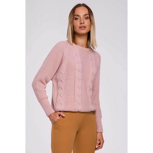 made of emotion Sweter w kolorze jasnoróżowym ze sklepu Limango Polska w kategorii Swetry damskie - zdjęcie 177795887