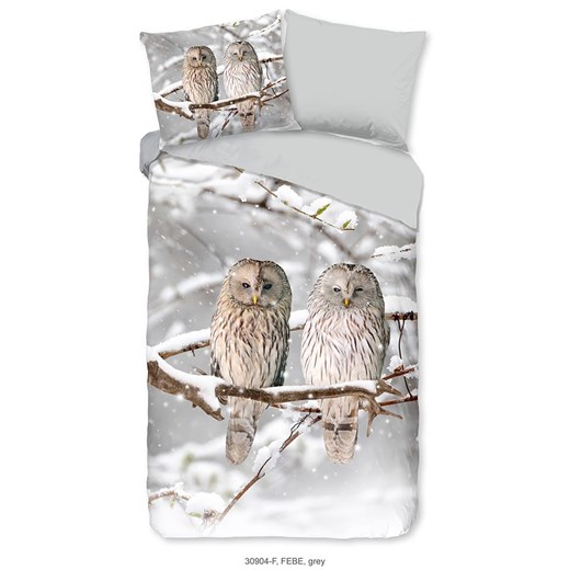 Good Morning Komplet pościeli flanelowej &quot;Febe&quot; w kolorze szarym ze sklepu Limango Polska w kategorii Pościele - zdjęcie 177796738