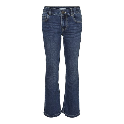 Vero Moda Girl Dżinsy - Slim fit - w kolorze granatowym ze sklepu Limango Polska w kategorii Spodnie dziewczęce - zdjęcie 177797869