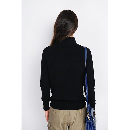 ASSUILI Kaszmirowy sweter w kolorze czarnym 36 Limango Polska wyprzedaż