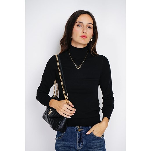 ASSUILI Golf w kolorze czarnym ze sklepu Limango Polska w kategorii Swetry damskie - zdjęcie 177798846