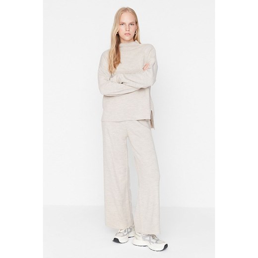 trendyol 2-częściowy zestaw w kolorze beżowym Trendyol M Limango Polska promocja