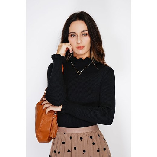 C&amp; Jo Sweter w kolorze czarnym ze sklepu Limango Polska w kategorii Swetry damskie - zdjęcie 177799577