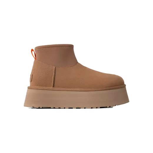 UGG Skórzane botki "Classic Mini Dipper" w kolorze jasnobrązowym - id: 16290665 - marki UGG - 177799689 UGG Skórzane botki "Classic Mini Dipper" w kolorze jasnobrązowym ze sklepu Limango Polska w kategorii Śniegowce damskie - zdjęcie 177799689