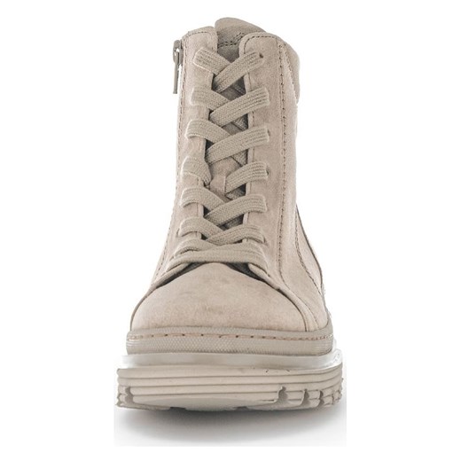 Gabor Skórzane botki w kolorze beżowym Gabor 39 okazja Limango Polska