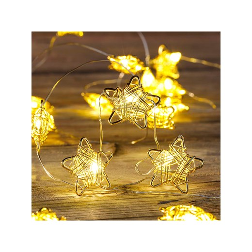 Profiline Łańcuch świetlny LED w kolorze ciepłej bieli - dł.190 cm - id: 16317700 - marki Profiline - 177800149 Profiline Łańcuch świetlny LED w kolorze ciepłej bieli - dł.190 cm ze sklepu Limango Polska w kategorii Oświetlenie - zdjęcie 177800149