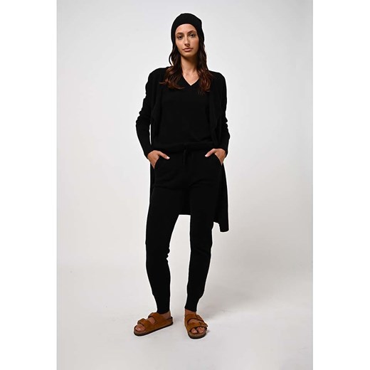 AUTHENTIC CASHMERE Kaszmirowy kardigan &quot;Chésery&quot; w kolorze czarnym M okazja Limango Polska