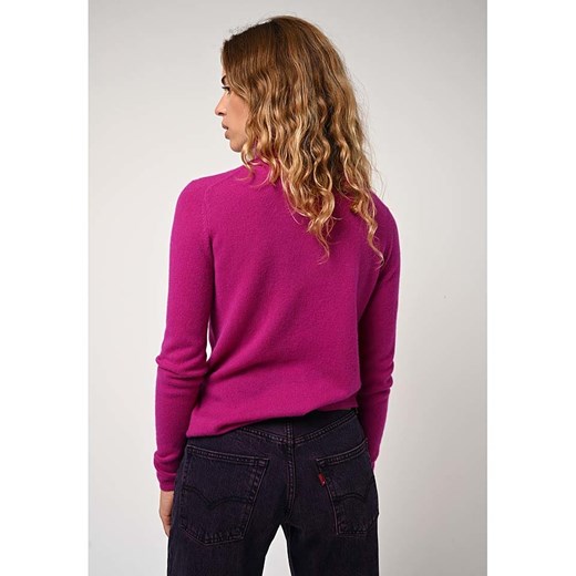 AUTHENTIC CASHMERE Kaszmirowy golf &quot;Bise&quot; w kolorze różowym M promocja Limango Polska