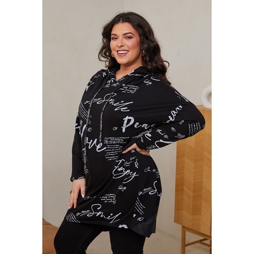 Curvy Lady Sukienka dresowa w kolorze czarnym Curvy Lady 40/42 Limango Polska okazja