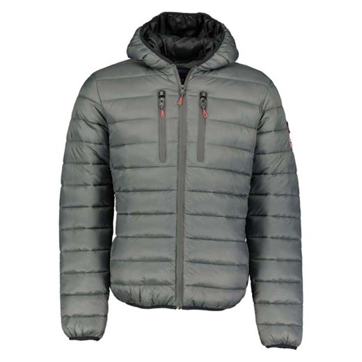 Geographical Norway Kurtka pikowana &quot;Alaric&quot; w kolorze szarym ze sklepu Limango Polska w kategorii Kurtki męskie - zdjęcie 177800597