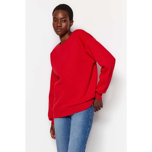 trendyol Bluza w kolorze czerwonym Trendyol XL promocyjna cena Limango Polska