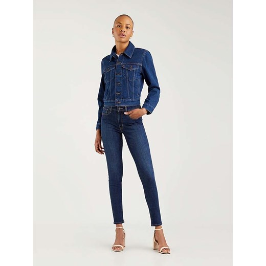 Levi's Dżinsy "721" - Skinny fit - w kolorze granatowym W30/34 Limango Polska wyprzedaż