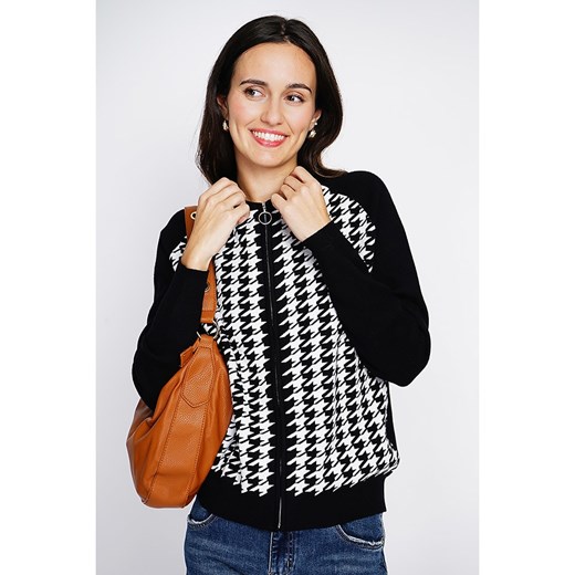 ASSUILI Kaszmirowa bluza w kolorze czarno-białym 40 promocja Limango Polska