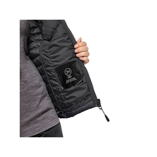 Jack Wolfskin Kurtka puchowa &quot;Tundra&quot; w kolorze czarnym Jack Wolfskin L Limango Polska okazja