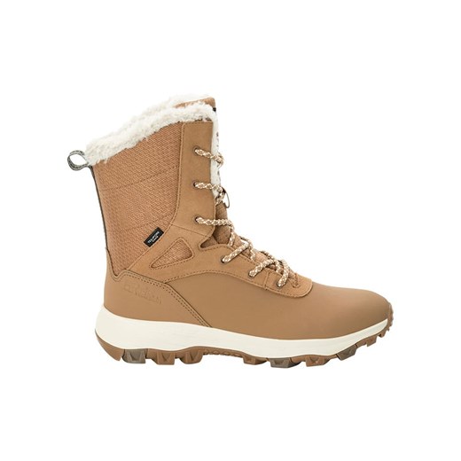 Jack Wolfskin Botki zimowe &quot;Everquest&quot; w kolorze jasnobrązowym ze sklepu Limango Polska w kategorii Śniegowce damskie - zdjęcie 177802899