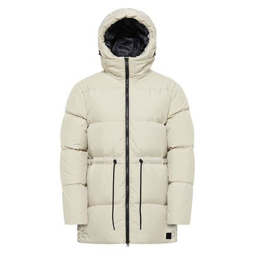 Jack Wolfskin Kurtka puchowa w kolorze kremowym Jack Wolfskin XL okazyjna cena Limango Polska
