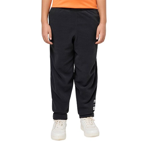 Jack Wolfskin Spodnie polarowe &quot;Smileyworld&quot; w kolorze czarnym ze sklepu Limango Polska w kategorii Spodnie dziewczęce - zdjęcie 177803007