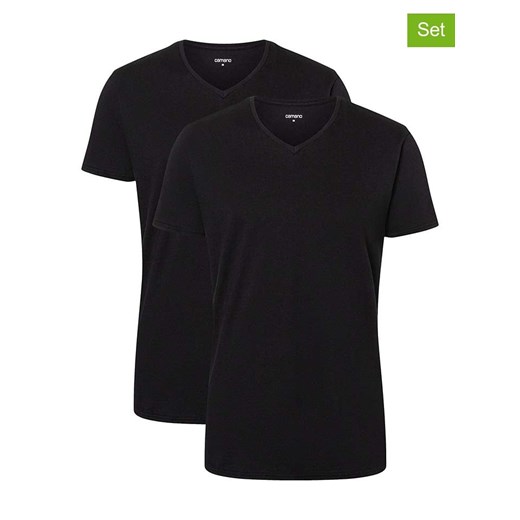 camano Koszulki (2 szt.) w kolorze czarnym ze sklepu Limango Polska w kategorii T-shirty męskie - zdjęcie 177803218