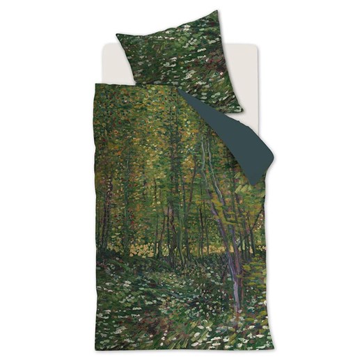 Beddinghouse Komplet pościeli &quot;Trees Green&quot; w kolorze zielonym ze sklepu Limango Polska w kategorii Pościele - zdjęcie 177804088