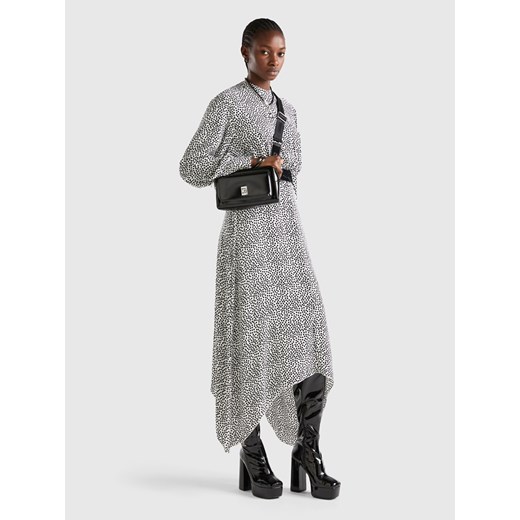 Benetton Sukienka w kolorze czarno-białym L okazyjna cena Limango Polska